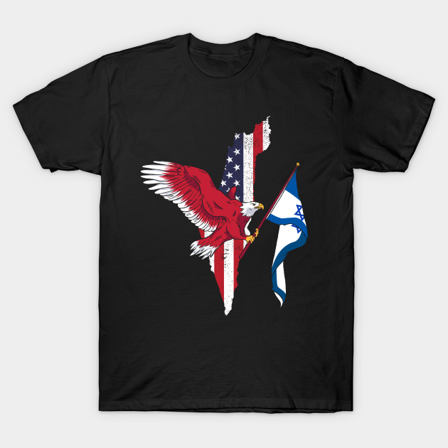 eagle america israel patriotism Israel TShirt TeePublic